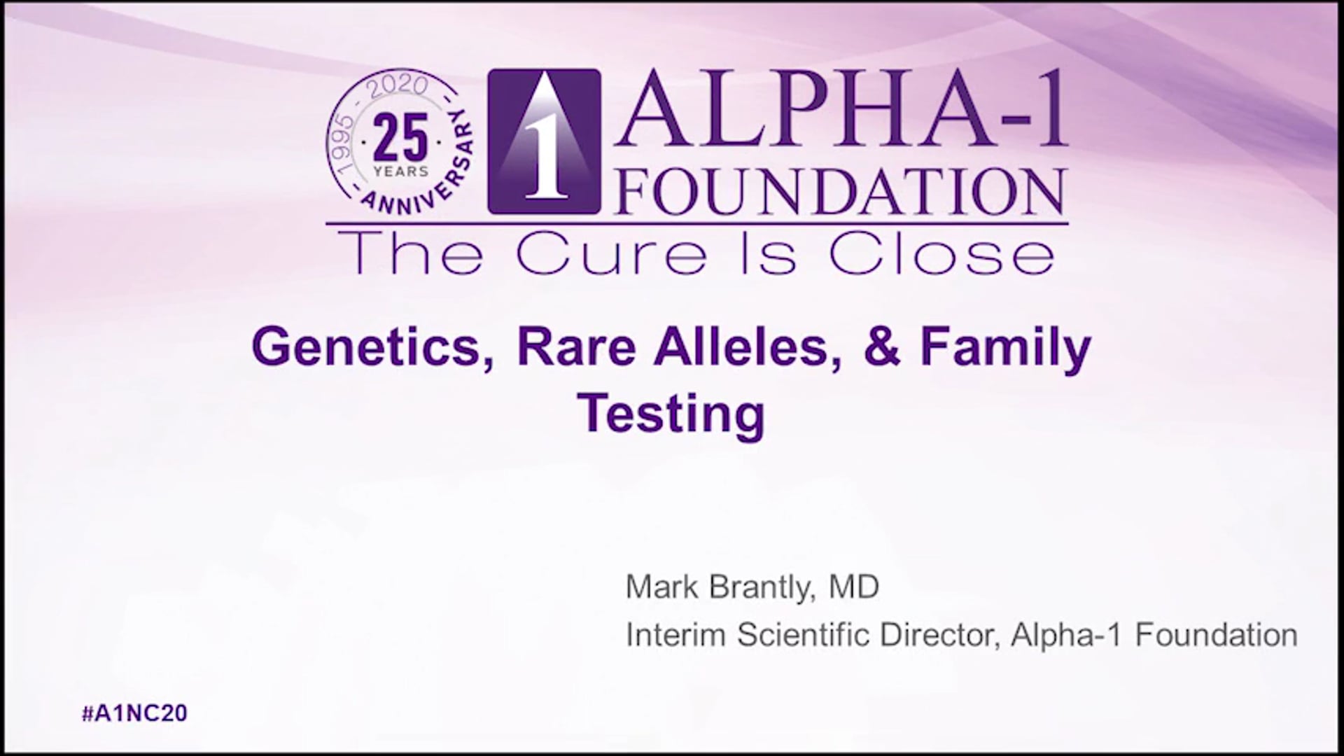 Genetics, Rare Alleles, & Family Testing - Alpha-1 Foundation